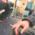 fumeurs dans un train