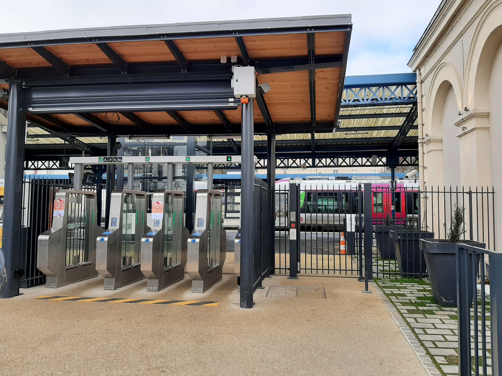 De nouveaux aménagements en gare de Meaux